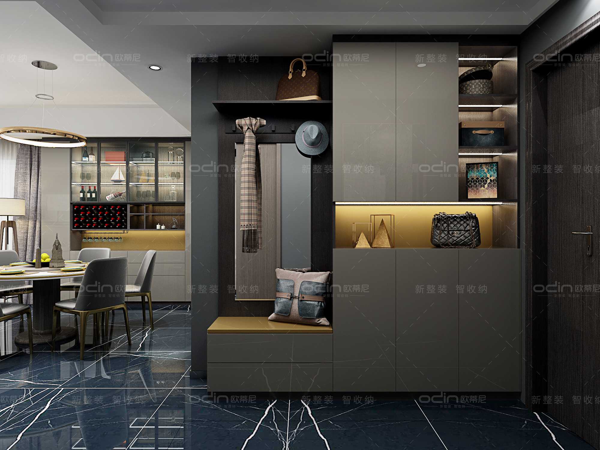 流光簡(jiǎn)輕奢裝修風(fēng)格0