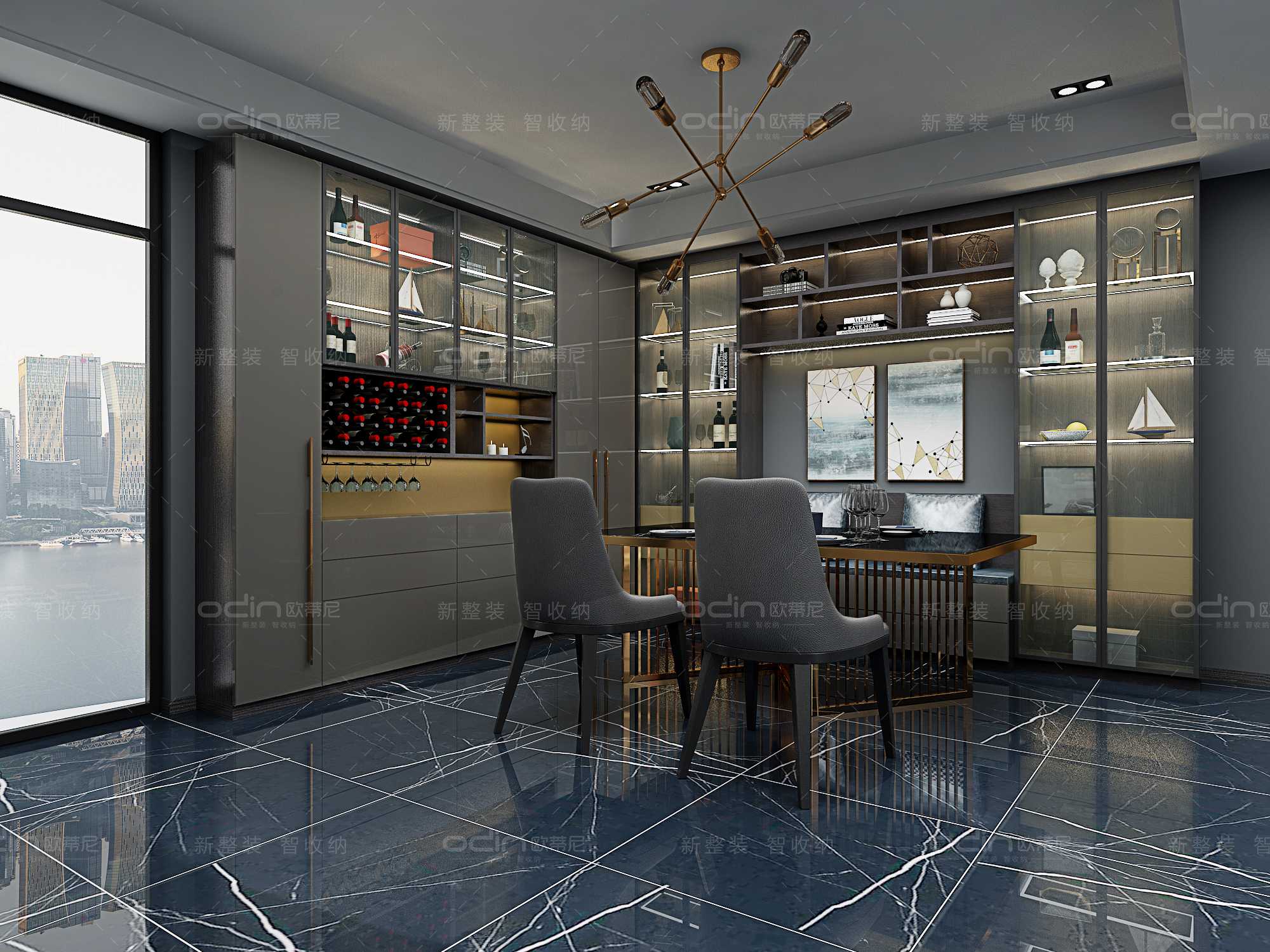 流光簡(jiǎn)輕奢裝修風(fēng)格2