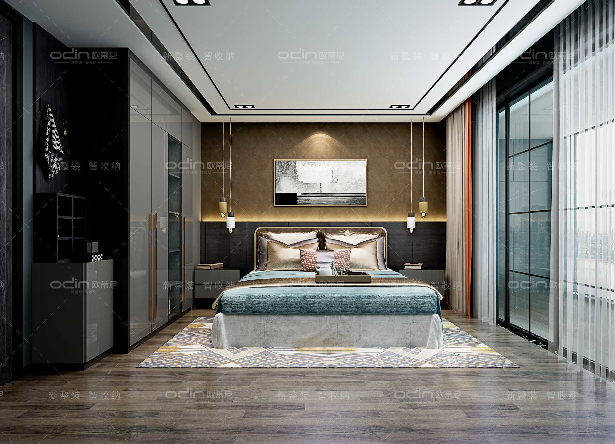 流光簡(jiǎn)輕奢裝修風(fēng)格4