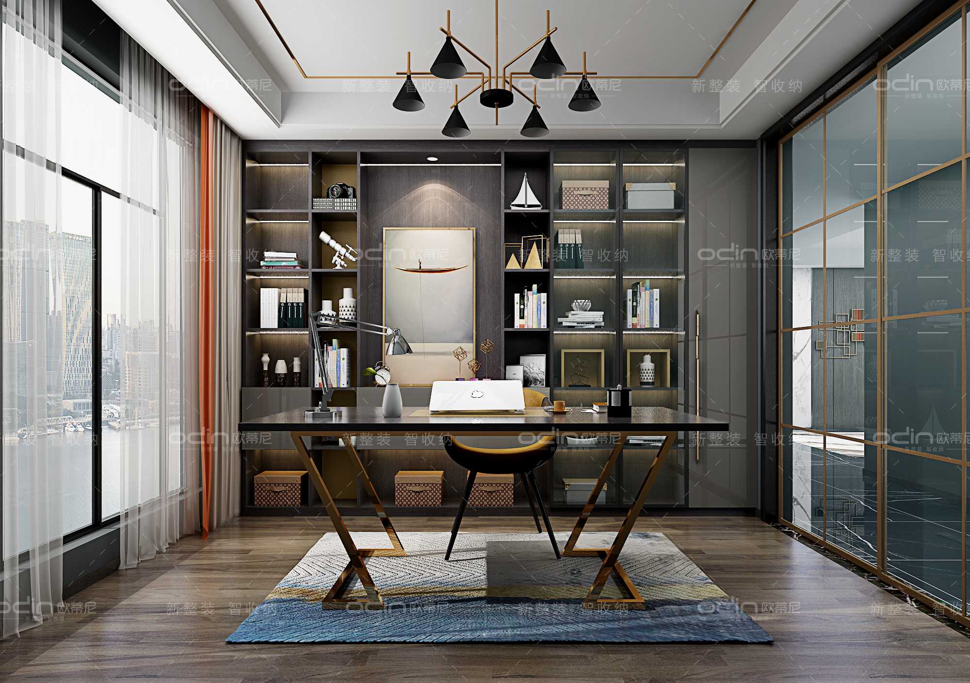 流光簡(jiǎn)輕奢裝修風(fēng)格6