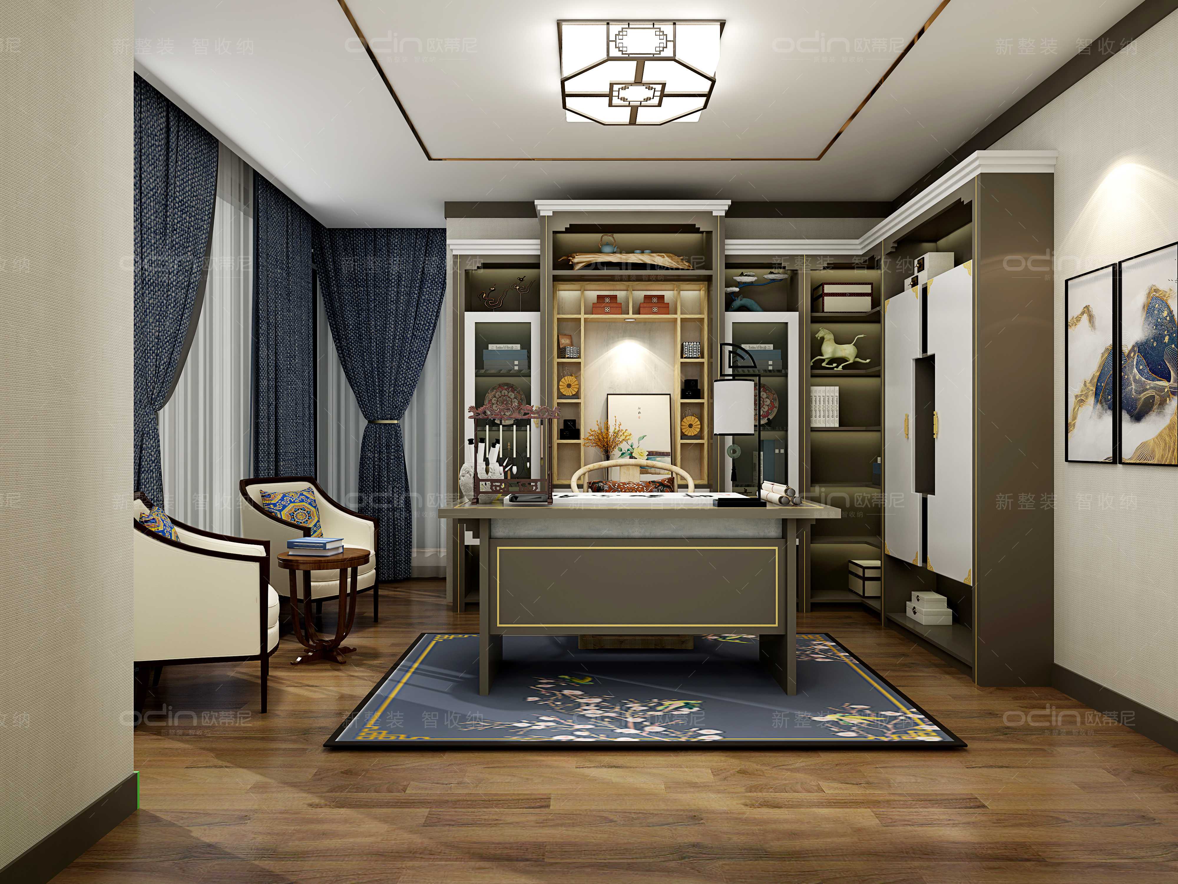 徽州韻新中式裝修風(fēng)格4