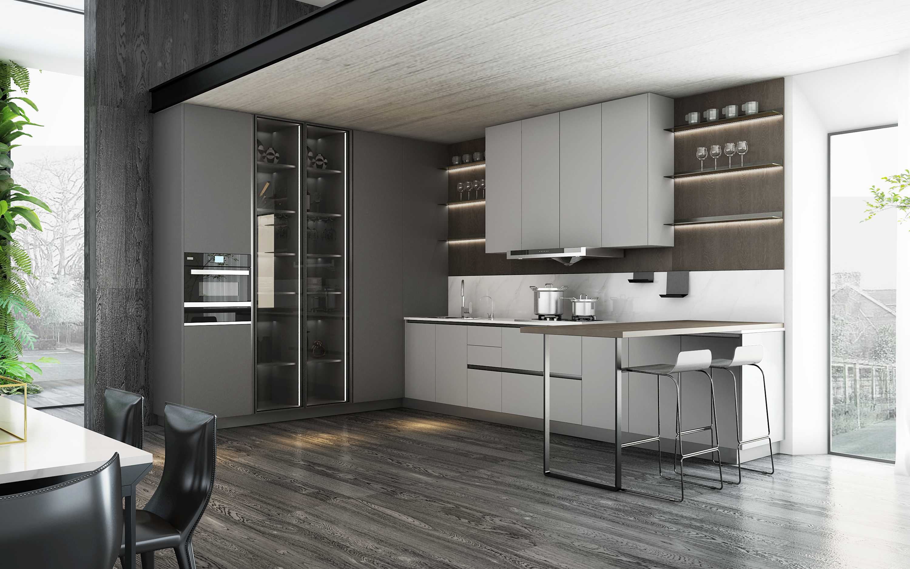 斯特林裝修風(fēng)格全屋定制效果圖