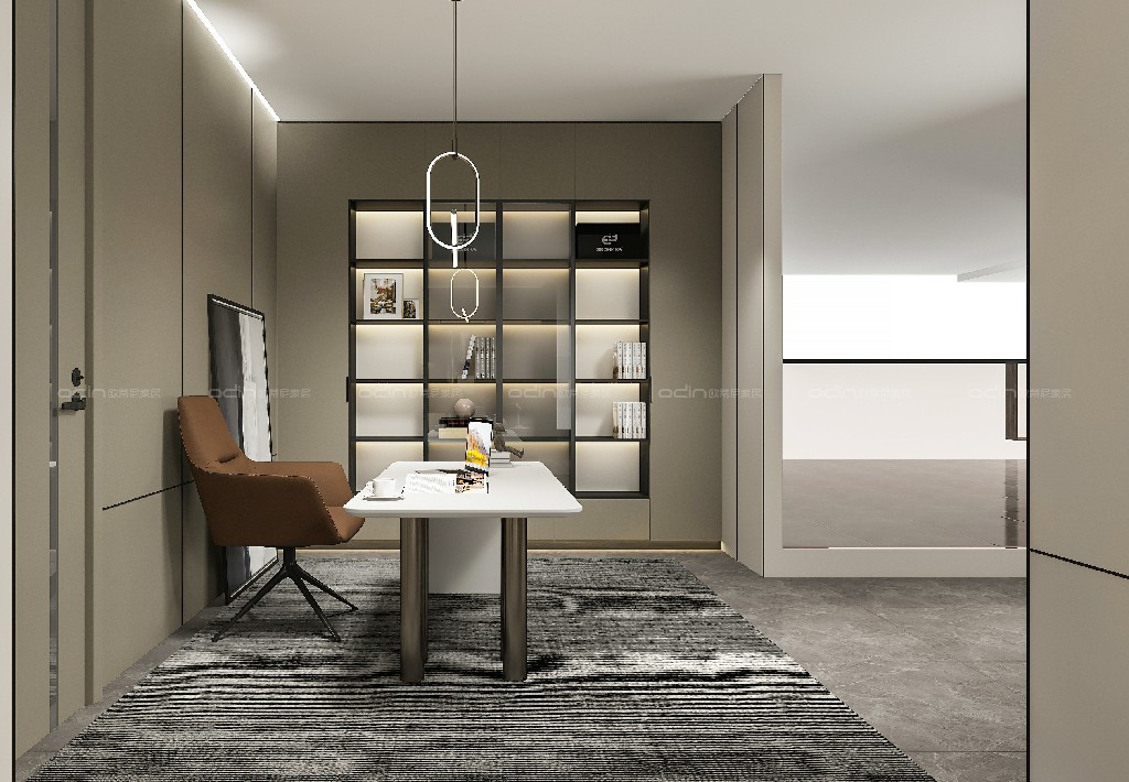 凡德羅輕奢極簡風(fēng)格裝修效果圖3