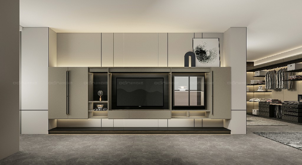 凡德羅輕奢極簡風(fēng)格裝修效果圖5